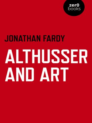cover image of Althusser and Art